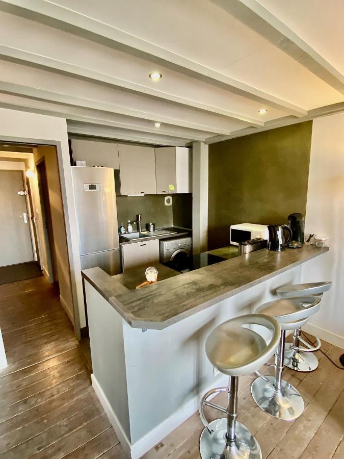 Superbe T3 Duplex Parking Prive Gratuit Sur Place Bordeaux Buitenkant foto